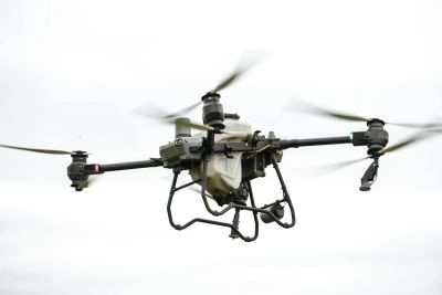 Drony w diagnostyce roślin - widok poglądowy